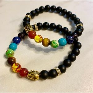 Charm Bracelets Women 7 Reiki Chakra